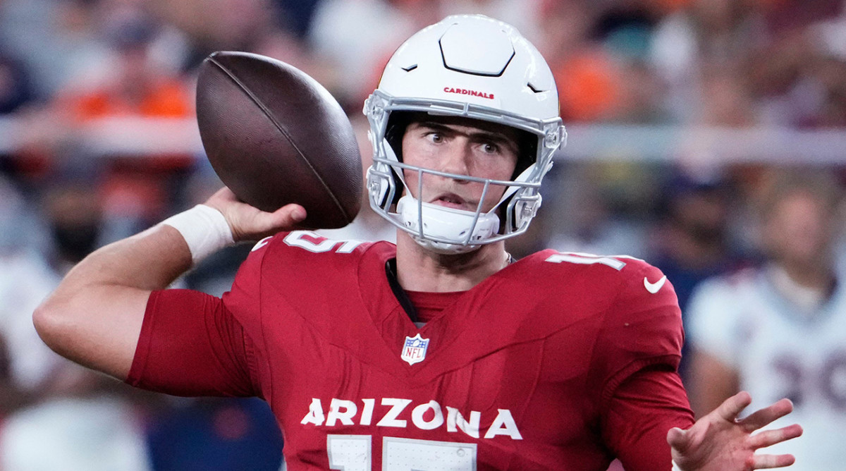 Arizona Cardinals quarterback Clayton Tune